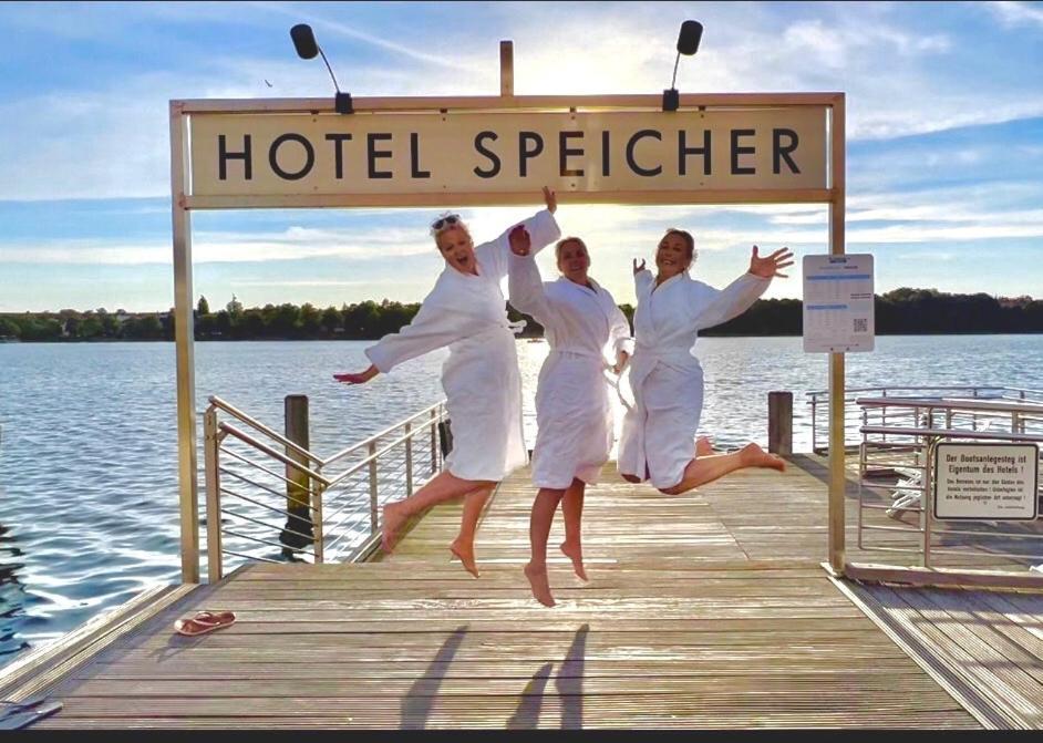 Hotel Speicher Am Ziegelsee Шверин Экстерьер фото